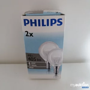 Auktion Philips 40W 405lm Glühbirnen 