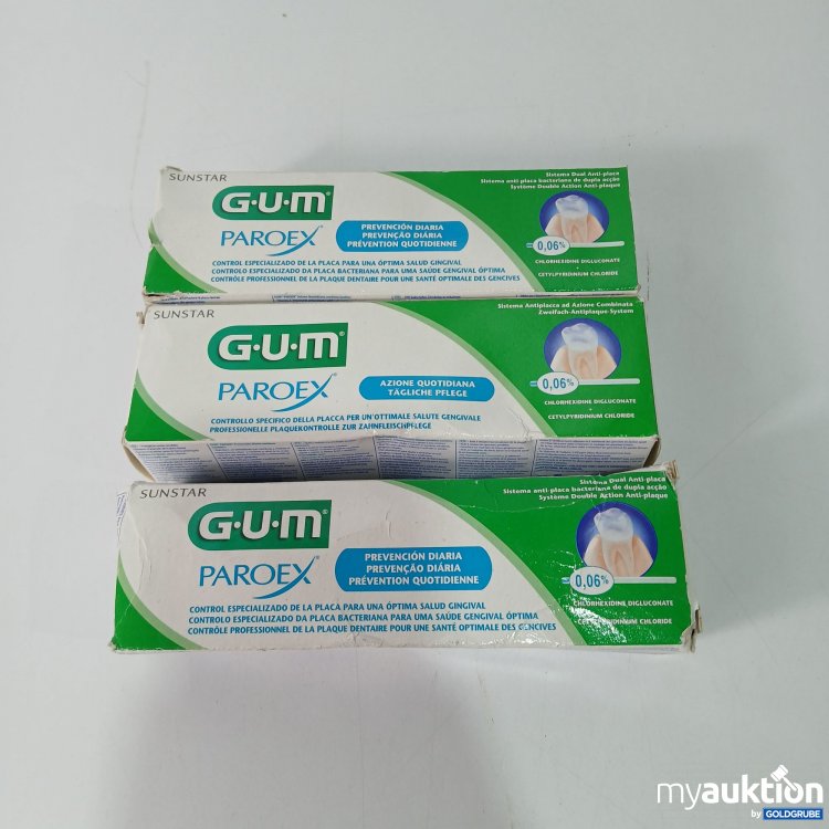 Artikel Nr. 520254: GUM Paroex Zahnpflege 3x75ml