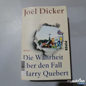 Auktion "Die Wahrheit über den Fall Harry Quebert" Roman