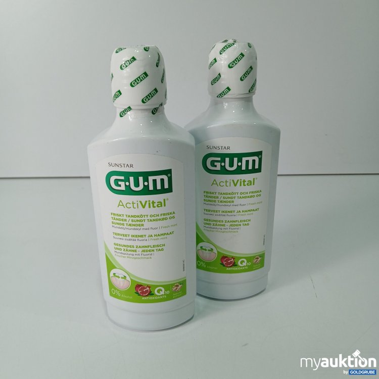 Artikel Nr. 520255: Gum ActiVital Mundspülung 2x500ml 