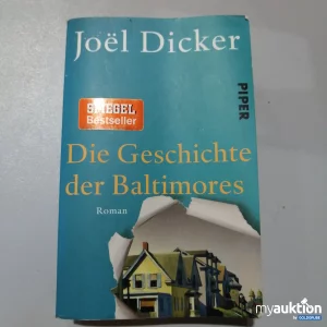 Auktion "Die Geschichte der Baltimores Roman" von Dicker 