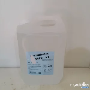 Auktion Destilliertes Wasser 5L