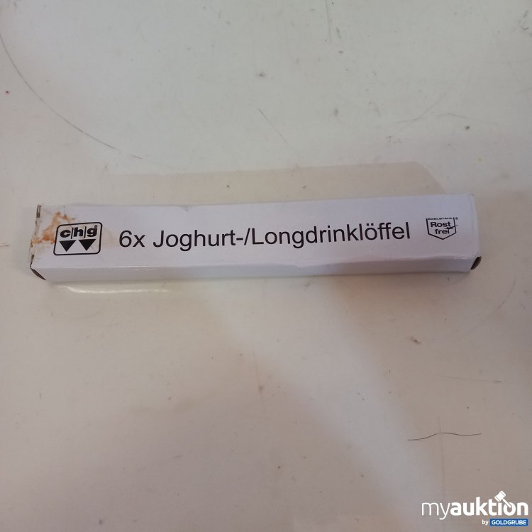 Artikel Nr. 756258: Chg Joghurt Longdrinklöffel 6 Stück 