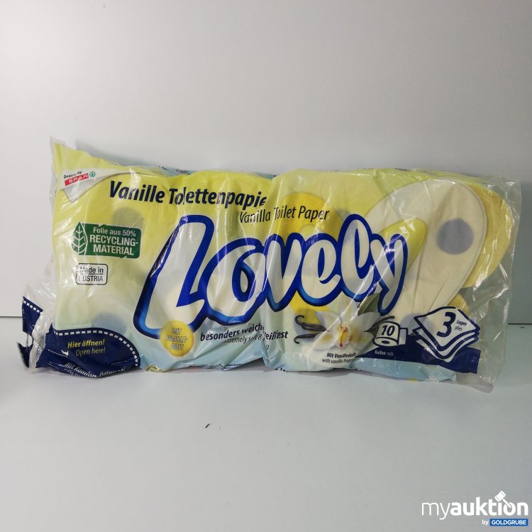 Artikel Nr. 783258: Lovely Vanille Toilettenpapier 8 Rollen 