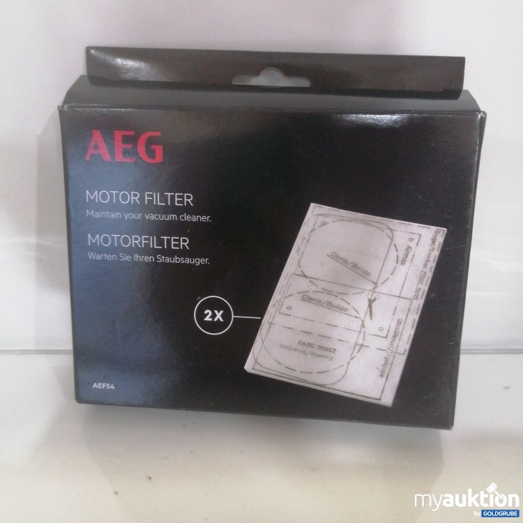 Artikel Nr. 751259: AEG Motor Filter AEF54