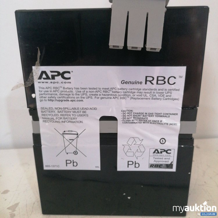 Artikel Nr. 723260: APC Ersatzbatterie-Kit RBC