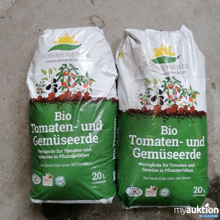 Artikel Nr. 724261: Sonnenerde Bio Tomaten- und Gemüseerde 20l