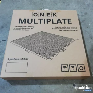 Auktion Onek Multiplate 9 Stk. 