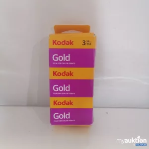 Auktion Kodak Gold Film 3 Stück 