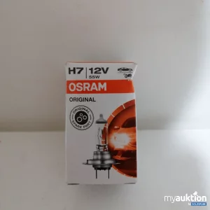 Auktion Osram H7 12V 55W Auto Glühbirne 