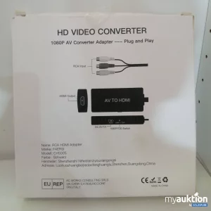 Auktion HD Video Converter 1080P AV zu HDMI