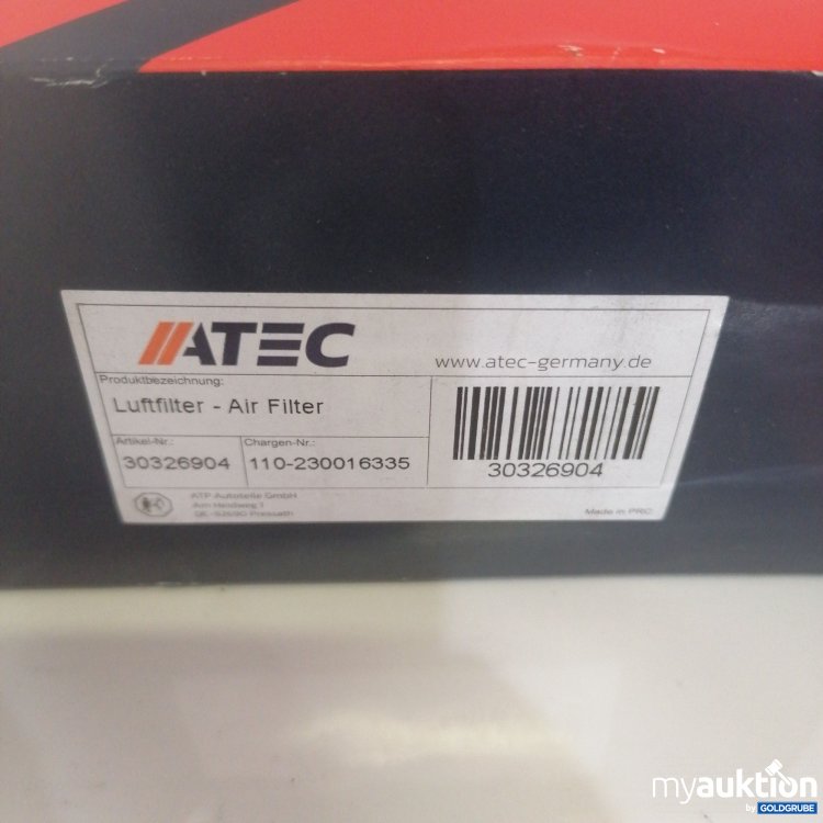 Artikel Nr. 744267: Atec Luftfilter 30326904 