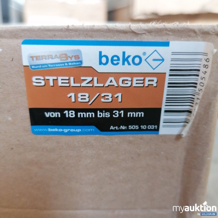 Artikel Nr. 761267: Beko Stelzlager 18/31 