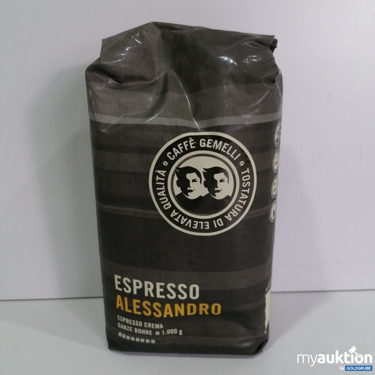 Artikel Nr. 790267: Espresso Alessandro Ganze Bohnen 1000g