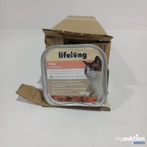 Artikel Nr. 788268: Lifelong Katzenfutter Pate with Salmon 16x100g