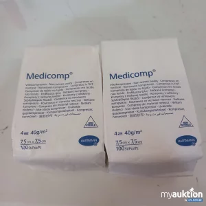 Auktion Medicomp Vlieskompressen 7,5x7,5cm 2x100Stück 