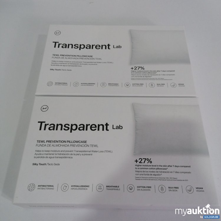 Artikel Nr. 800271: Transparent Lab Pillowcase  40x80cm