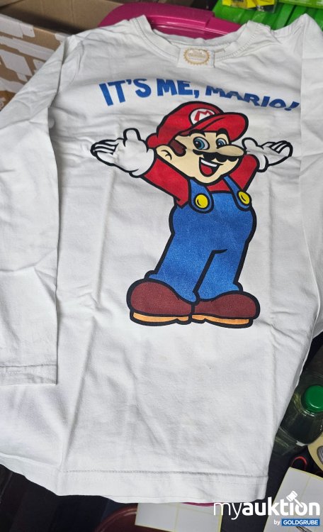 Artikel Nr. 362272: Super Mario Langarmshirt, Offizielles Nintendo Shirt