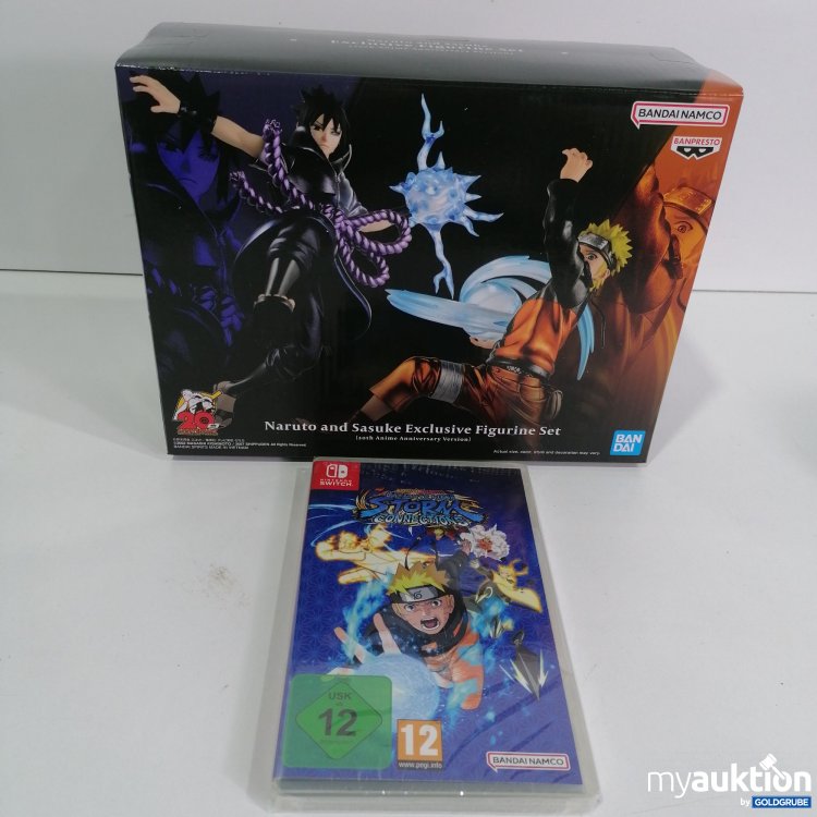 Artikel Nr. 800273: Narutovand Sasuke  Nintendo Switch Spiel exlusive Figurine set 