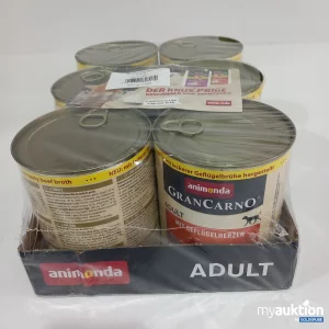 Artikel Nr. 788276: Animonda grancarno Hundefutter Adult Geflügelherzen 6x800g