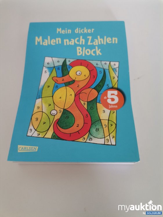 Artikel Nr. 746278: Kinder Malblock "Malen nach Zahlen"