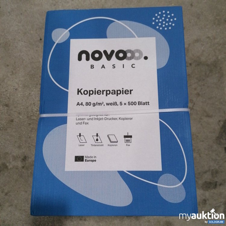 Artikel Nr. 790279: Novoo Basic Kopierpapier 5x500Blatt