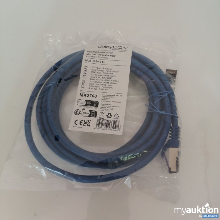 Artikel Nr. 751281: DeleyCON RJ45 Patchcable 3m