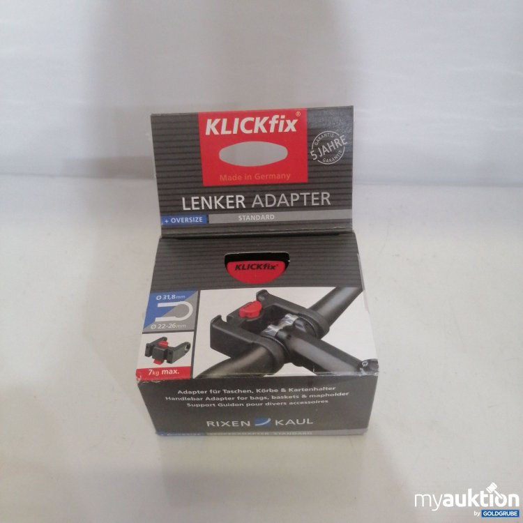 Artikel Nr. 773281: KlickFix Lenker Adapter 