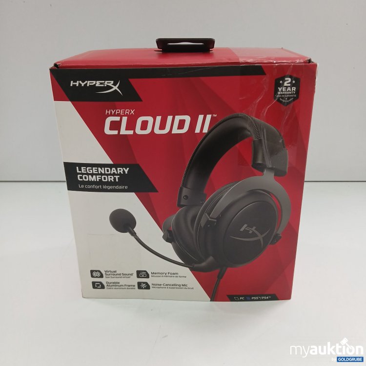 Artikel Nr. 360282: Hyperx Cloud ll Legendary Comfort PC,PS5/PS4 CL003