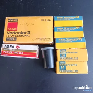 Artikel Nr. 390283: 12 x Originalverpackte Vintage Foto Filme meist von Kodak 