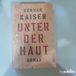 Auktion "Unter der Haut" Roman