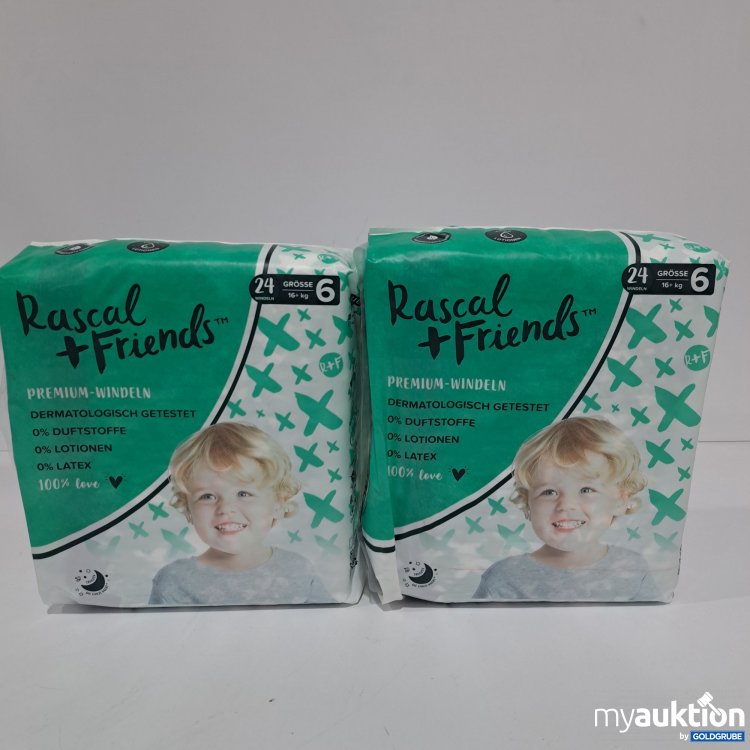 Artikel Nr. 795288: Rascal+Friends Premium Windeln Gr.6 2x24Stk