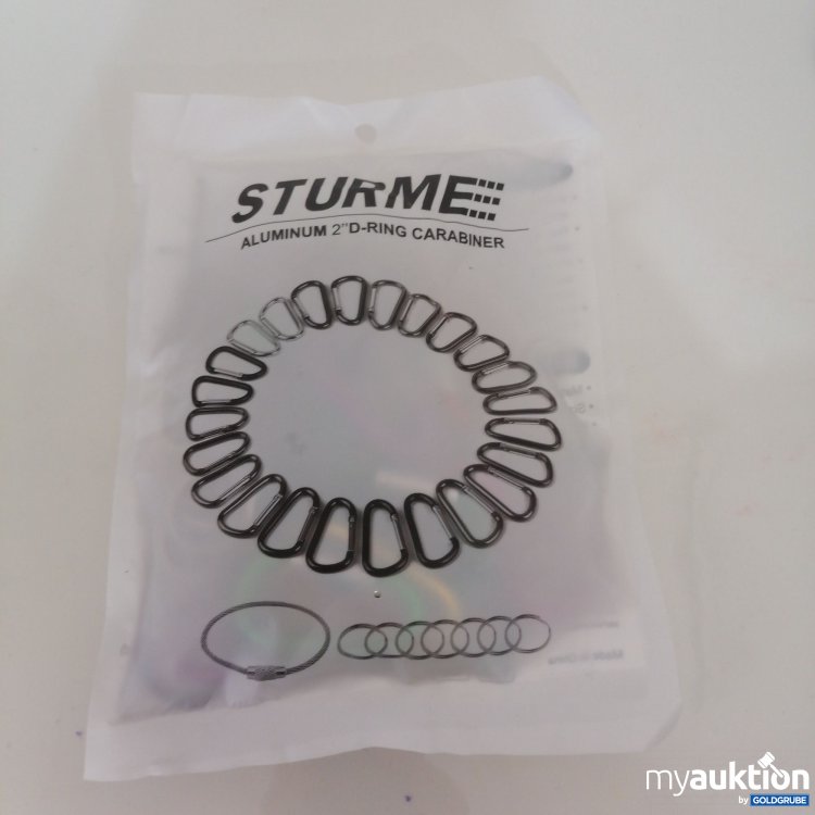 Artikel Nr. 751290: Sturme Aluminium D-Ring Carabiner 