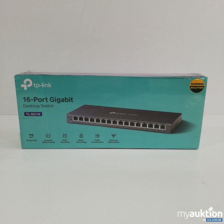 Artikel Nr. 765290: TP Link 16 Port Gigabit Switch TLSG116