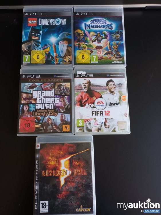 Artikel Nr. 390291: 5 x Playstation 3, PS3 Spiele