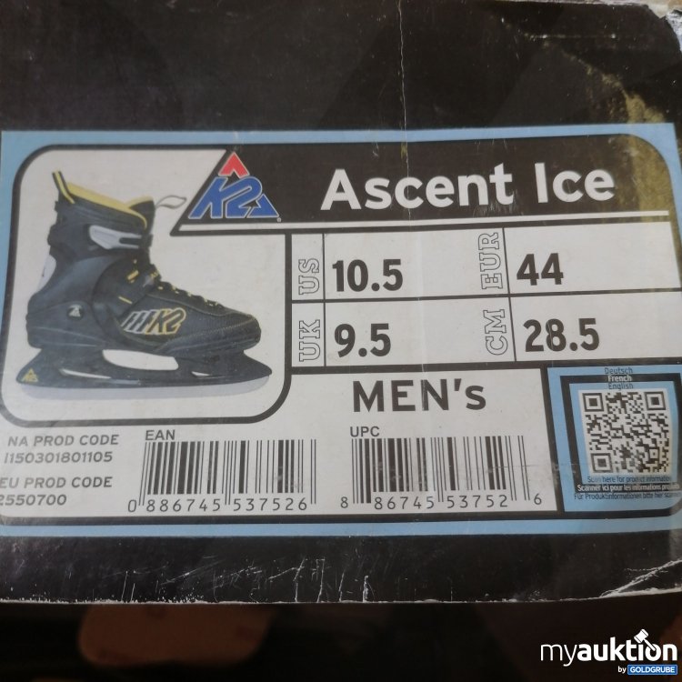 Artikel Nr. 771292: K2 Herren Ice Skates Ascent Ice 