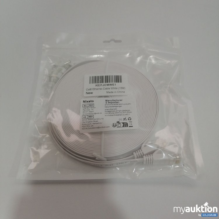 Artikel Nr. 778292: Cat6 Ethernet Cable White 15m