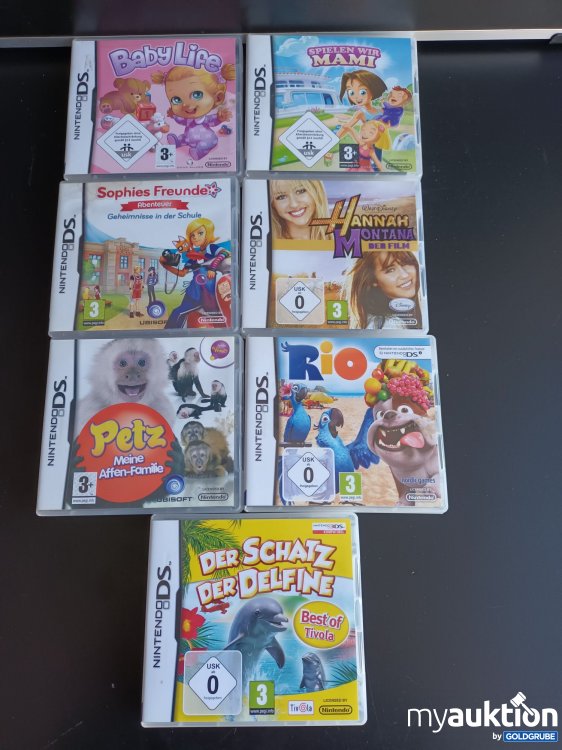 Artikel Nr. 390293: 7 x Nintendo DS Spiele