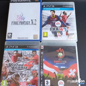 Artikel Nr. 390294: 3 x Playstation 3 und 1 x Playstation 2 Spiele 