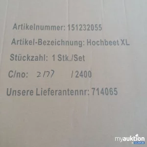 Auktion Hochbeet XL 1512322055