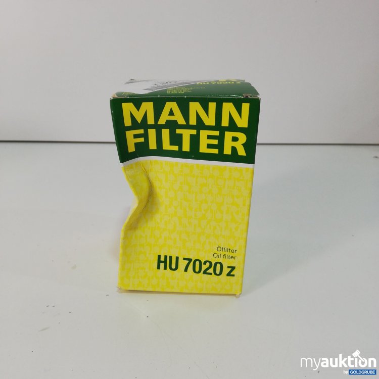 Artikel Nr. 785295: Mann Filter Ölfilter Hu7020z