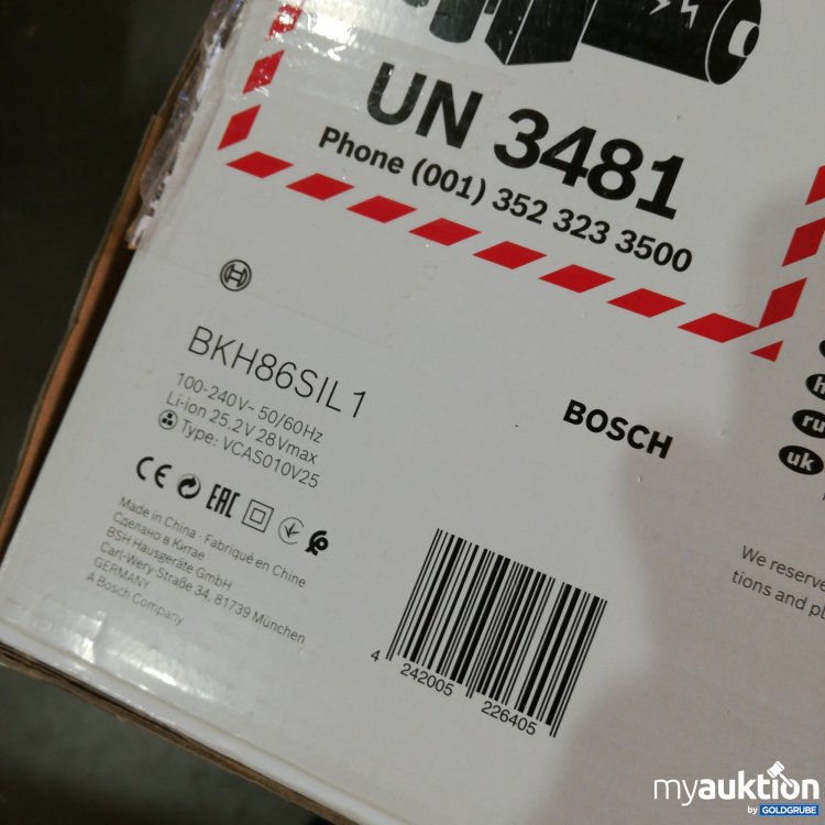 Artikel Nr. 376297: Bosch Athlet Serie 6 ProSilence 