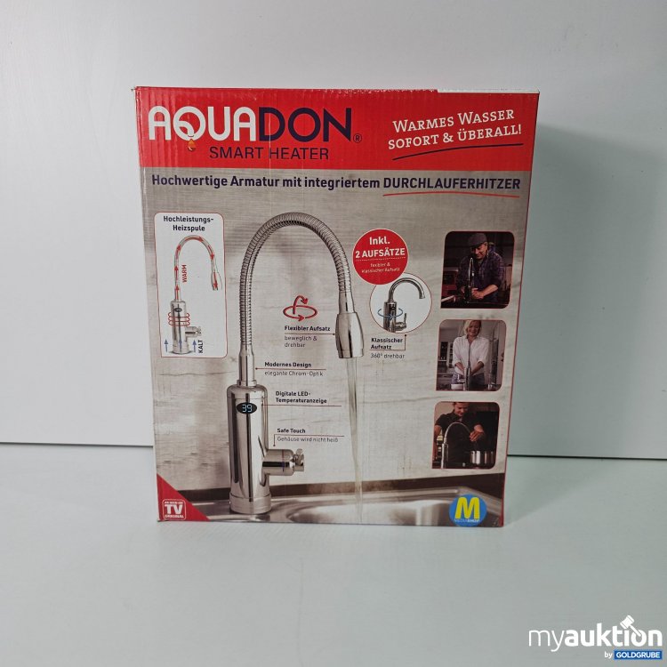 Artikel Nr. 516297: AquaDon Smart Heater Armatur mit integriertem Durchlauferhitzer