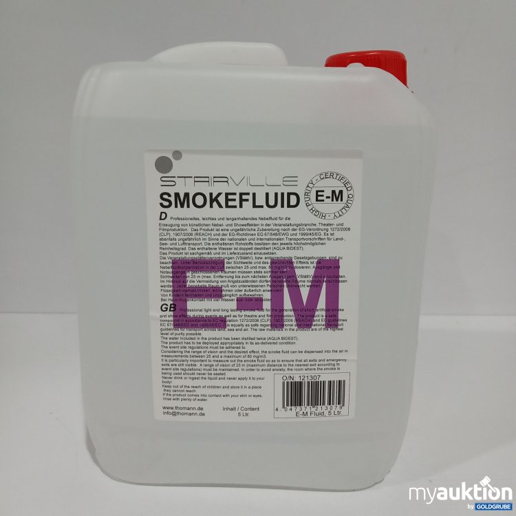 Artikel Nr. 787298: Stairville Smokefluid 5l