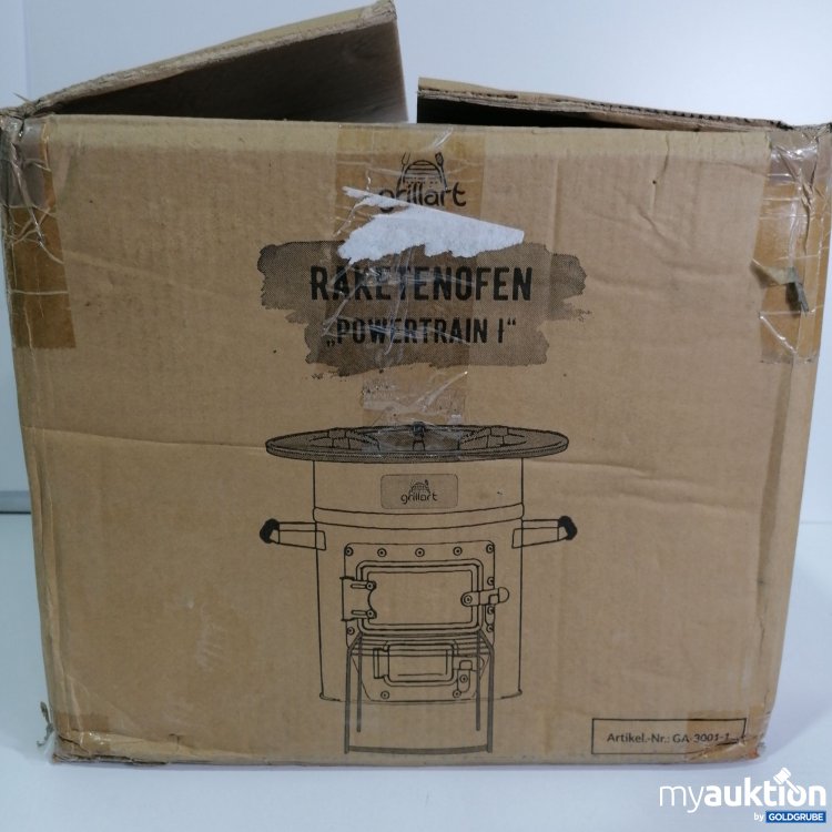 Artikel Nr. 800301: Grillart Raketenofen Powertrain I 