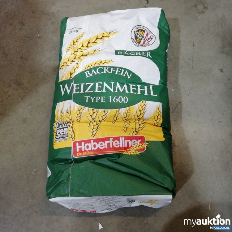 Artikel Nr. 755304: Haberfellner Weizenmehl Typ 1600 25kg