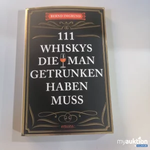 Auktion 111 Must-Try Whiskys Buch