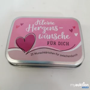 Auktion Kleine Herzenswünche für Dich - Kärtchen