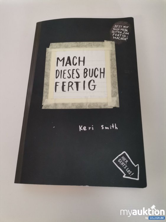 Artikel Nr. 746307: Kreatives Mitmach-Buch "Mach dieses Buch fertig"