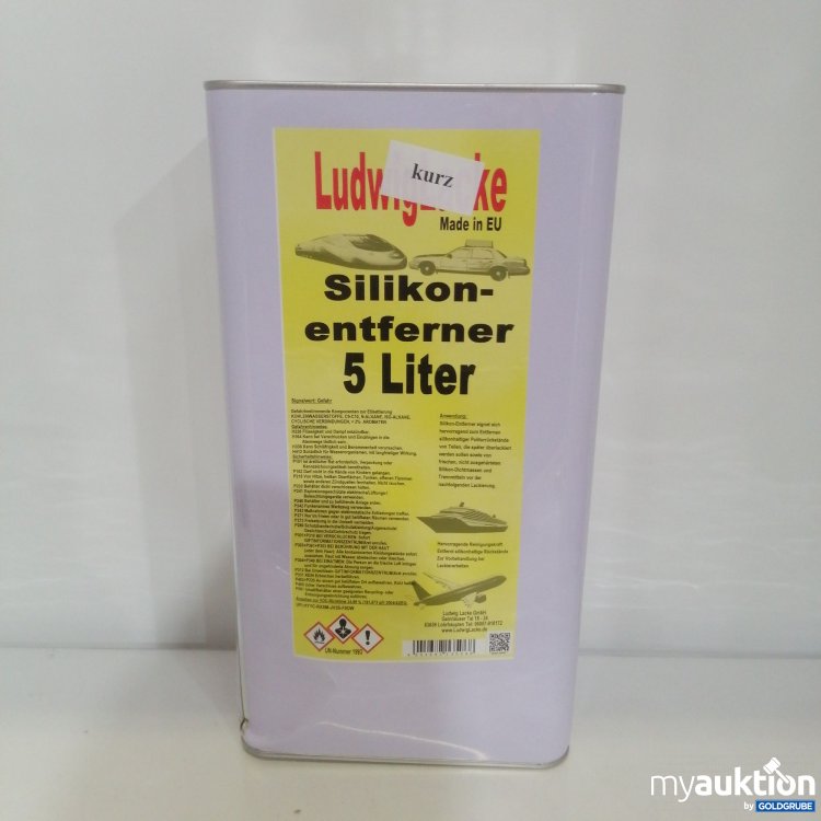 Artikel Nr. 771307: LudwigLacke Silikon-Entferner 5l